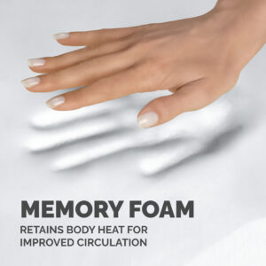 Fellowes Mouse Mat Wrist Support - Memory Foam Mouse Pad with Soft Fellowes Mouse Mat Wrist Support - Memory Foam Mouse Pad with Soft