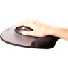 Fellowes Mouse Mat Wrist Support - Memory Foam Mouse Pad with Soft Fellowes Mouse Mat Wrist Support - Memory Foam Mouse Pad with Soft