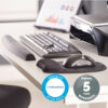 Fellowes Mouse Mat Wrist Support Memory Foam Mouse Pad Ergonomic Fellowes Mouse Mat Wrist Support Memory Foam Mouse Pad Ergonomic