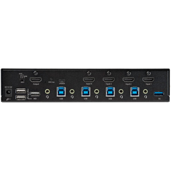StarTech.com 4 Port HDMI KVM Switch - Single Monitor 4K 60Hz Ultra HD