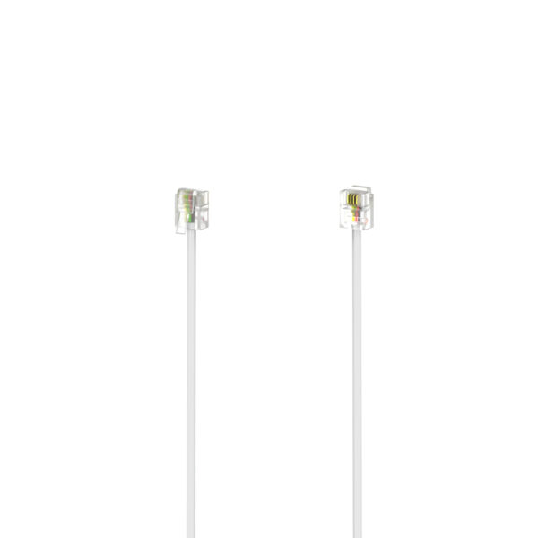 Hama 00201133 telephone cable 3 m White