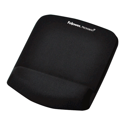 Fellowes Mouse Mat Wrist Support - PlushTouch Mouse Pad with Non Slip Fellowes Mouse Mat Wrist Support - PlushTouch Mouse Pad with Non Slip