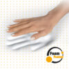 Fellowes Mouse Mat Wrist Support - PlushTouch Mouse Pad with Non Slip Fellowes Mouse Mat Wrist Support - PlushTouch Mouse Pad with Non Slip