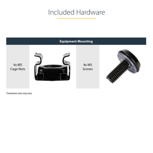 StarTech.com 2U Server Rack Shelf - Universal Vented Rack Mount