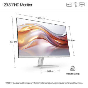 HP Series 5 23.8 inch FHD Monitor - 524sf HP S5 524SF FHD MNTR