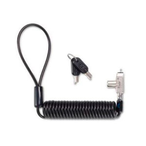 Kensington Slim N17 2.0 Portable Keyed Laptop Lock for Wedge-Shaped