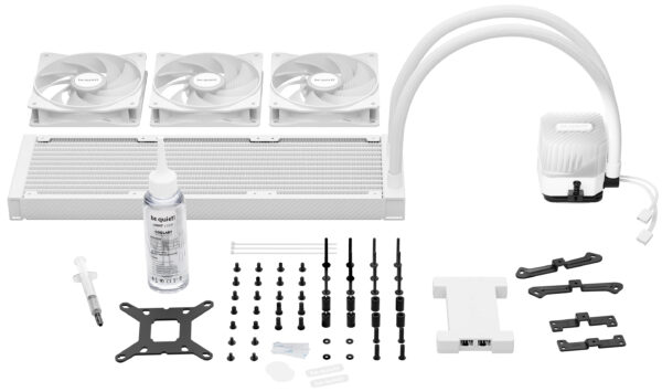 be quiet! LIGHT LOOP 360mm White Processor All-in-one liquid cooler