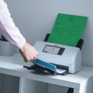 Brother ADS-4700W ADF + Sheet-fed scanner 600 x 600 DPI A4 Black,