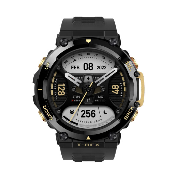 Amazfit T-Rex 2 3.53 cm (1.39") AMOLED 47 mm Digital 454 x 454 pixels