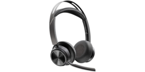 HP Poly Voyager Focus 2 USB-C-C Headset +USB-C/A Adapter +Charging
