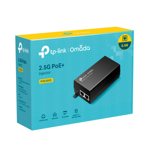 TP-Link Omada 2.5G PoE+ Injector Adapter