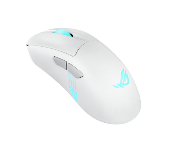 ASUS ROG Keris II Origin WHT mouse Gaming Right-hand RF Wireless +
