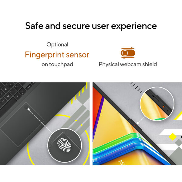 ASUS Vivobook Go 15 E1504FA-BQ2077W AMD Ryzen™ 3 7320U Laptop 39.6 cm