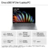 HP ENVY x360 14-fa0009na AMD Ryzen™ 5 8640HS Hybrid (2-in-1) 35.6 cm HP ENVY x360 14-fa0009na AMD Ryzen™ 5 8640HS Hybrid (2-in-1) 35.6 cm