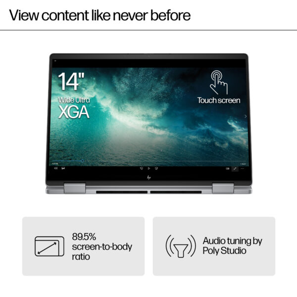 HP ENVY x360 14-fa0009na AMD Ryzen™ 5 8640HS Hybrid (2-in-1) 35.6 cm HP ENVY x360 14-fa0009na AMD Ryzen™ 5 8640HS Hybrid (2-in-1) 35.6 cm