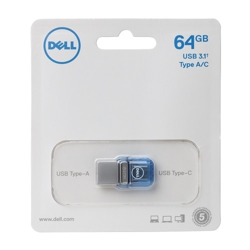 DELL AB135418 USB flash drive 64 GB USB Type-A / USB Type-C 3.2 Gen 1