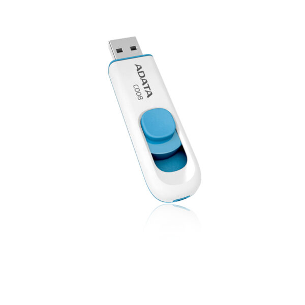 ADATA C008 USB flash drive 16 GB USB Type-A 2.0 Blue, White ADATA C008 USB flash drive 16 GB USB Type-A 2.0 Blue, White
