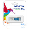 ADATA C008 USB flash drive 16 GB USB Type-A 2.0 Blue, White ADATA C008 USB flash drive 16 GB USB Type-A 2.0 Blue, White