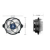 ARCTIC Alpine 23 - Compact AMD CPU-Cooler Processor Air cooler 9 cm