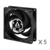 ARCTIC P8 PWM PST Value Pack - Pressure-optimised 80 mm Fan with PWM