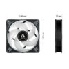 ARCTIC P14 PWM PST A-RGB 0dB - Semi-Passive 140 mm Fan with Digital