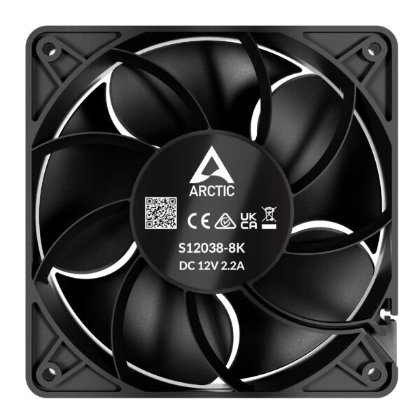ARCTIC S12038-8K 120 mm 8k rpm Server Fan ARCTIC S12038-8K 120 mm 8k rpm Server Fan