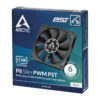 ARCTIC P8 Slim PWM PST - 80 mm Low-Profile PWM Fan with Cable Splitter ARCTIC P8 Slim PWM PST - 80 mm Low-Profile PWM Fan with Cable Splitter