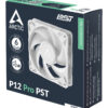 ARCTIC Freezer P12 Pro PST (White) - 120 mm PWM Fan with Cable