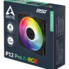 ARCTIC Freezer P12 Pro A-RGB - 120 mm A-RGB PWM Fan with Cable ARCTIC Freezer P12 Pro A-RGB - 120 mm A-RGB PWM Fan with Cable