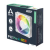 ARCTIC Freezer P12 Pro A-RGB (White) - 120 mm A-RGB PWM Fan with ARCTIC Freezer P12 Pro A-RGB (White) - 120 mm A-RGB PWM Fan with