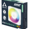 ARCTIC Freezer P14 Pro Reverse A-RGB (White) - 140 mm A-RGB PWM Fan ARCTIC Freezer P14 Pro Reverse A-RGB (White) - 140 mm A-RGB PWM Fan
