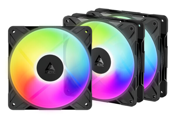 ARCTIC Freezer P12 Pro Reverse A-RGB - 3 Pack Computer case Fan 12 cm ARCTIC Freezer P12 Pro Reverse A-RGB - 3 Pack Computer case Fan 12 cm