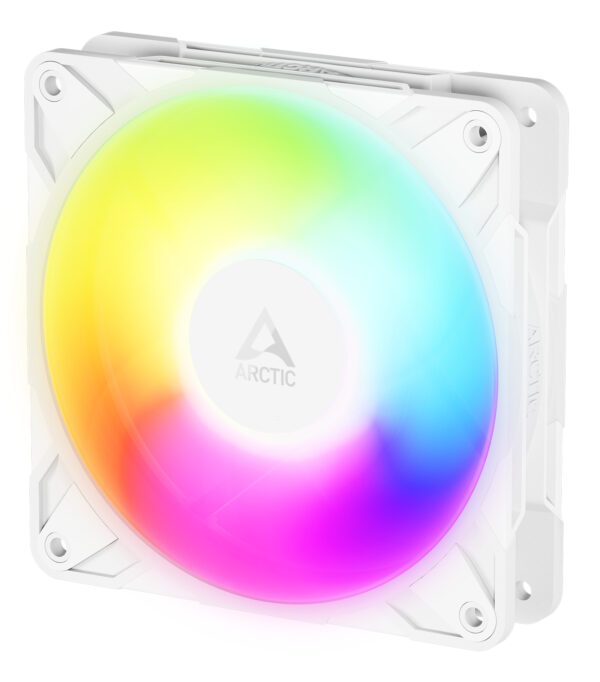 ARCTIC Freezer P12 Pro Reverse A-RGB (White) - 3 Pack - 120 mm A-RGB ARCTIC Freezer P12 Pro Reverse A-RGB (White) - 120 mm A-RGB PWM Fan