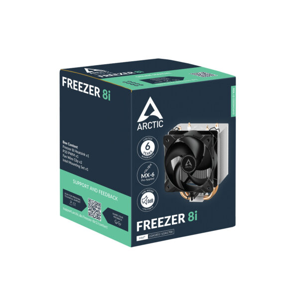 ARCTIC Freezer 8A - Compact AMD CPU Cooler