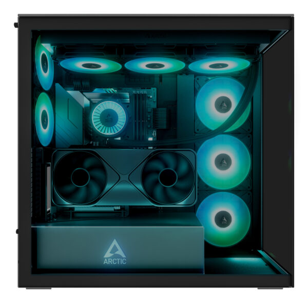 ARCTIC Xtender VG (Black) Premium E-ATX PC Case with Vertical GPU ARCTIC Xtender VG (Black) Premium E-ATX PC Case with Vertical GPU