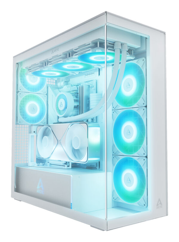 ARCTIC Xtender VG (White) Premium E-ATX PC Case with Vertical GPU ARCTIC Xtender VG (White) Premium E-ATX PC Case with Vertical GPU