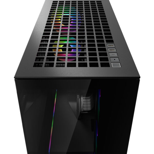 ARCTIC Xtender VG (Mirror Black) Premium E-ATX PC Case with Vertical ARCTIC Xtender VG (Mirror Black) Premium E-ATX PC Case with Vertical