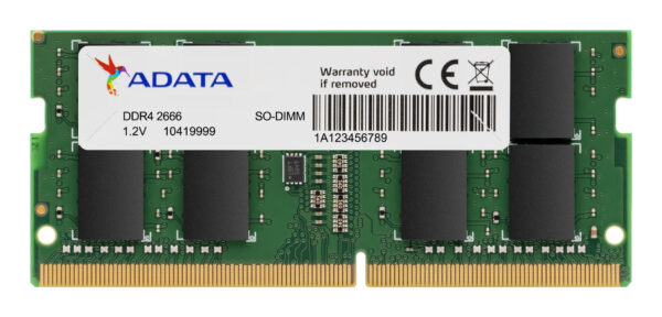 ADATA Premier memory module 4 GB 1 x 4 GB DDR4 260-pin SO-DIMM ADATA Premier memory module 4 GB 1 x 4 GB DDR4 260-pin SO-DIMM