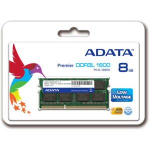 ADATA Premier memory module 8 GB 1 x 8 GB DDR3L 204-pin SO-DIMM ADATA Premier memory module 8 GB 1 x 8 GB DDR3L 204-pin SO-DIMM