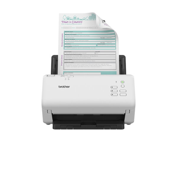 Brother ADS-4300N ADF scanner 600 x 600 DPI A4 Black, White Brother ADS-4300N ADF scanner 600 x 600 DPI A4 Black, White