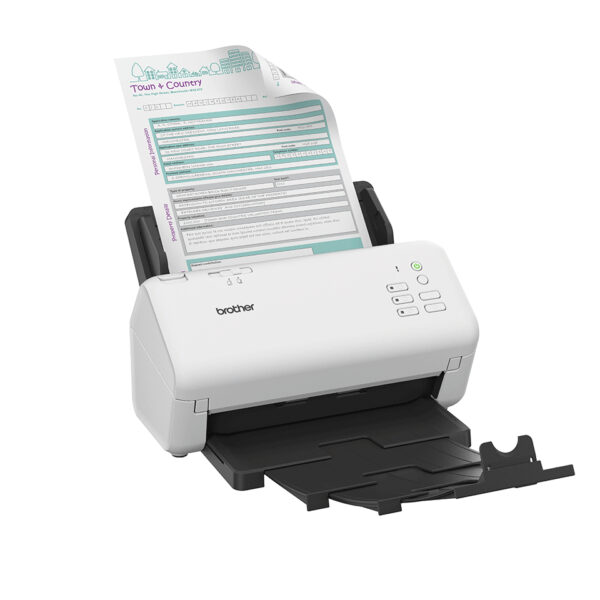 Brother ADS-4300N ADF scanner 600 x 600 DPI A4 Black, White Brother ADS-4300N ADF scanner 600 x 600 DPI A4 Black, White