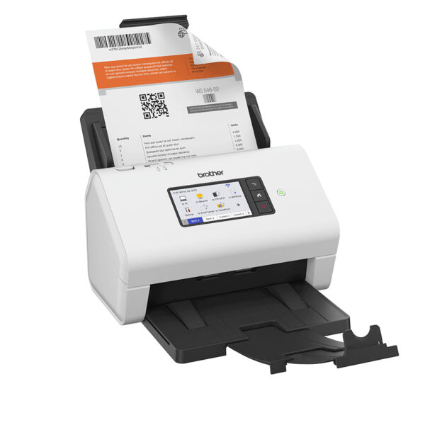 Brother ADS-4900W ADF + Sheet-fed scanner 600 x 600 DPI A4 Black, Brother ADS-4900W ADF + Sheet-fed scanner 600 x 600 DPI A4 Black,