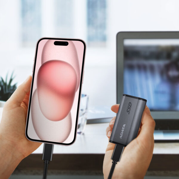 ADATA SE880 2 TB USB Type-C 3.2 Gen 2 (3.1 Gen 2) Grey ADATA SE880 1 TB USB Type-C 3.2 Gen 2 (3.1 Gen 2) Grey