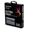 ADATA SE880 500 GB USB Type-C 3.2 Gen 2 (3.1 Gen 2) Wi-Fi Grey ADATA SE880 500 GB USB Type-C 3.2 Gen 2 (3.1 Gen 2) Wi-Fi Grey