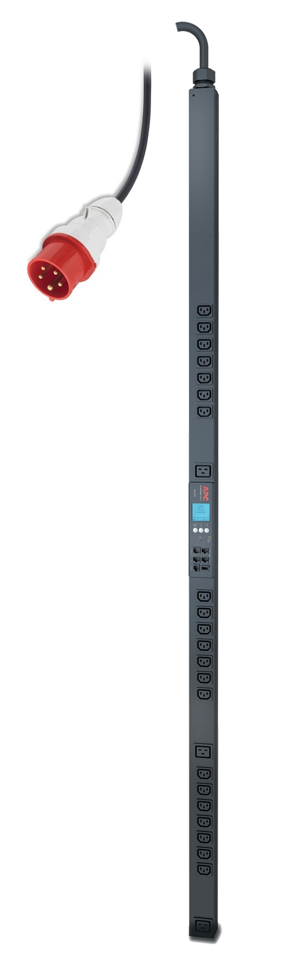 APC Rack PDU 2G, Metered-by-Outlet, ZeroU, 11.0kW, 230V, (21) C13 &
