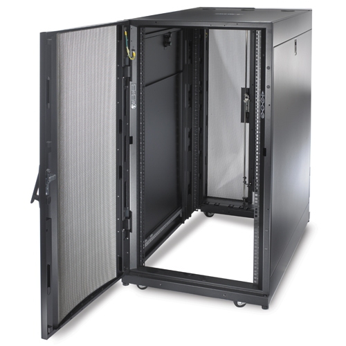 APC NetShelter SX, Server Rack Enclosure, 24U, Black, 1198.5H x 600W x 1070D mm