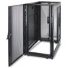 APC NetShelter SX, Server Rack Enclosure, 24U, Black, 1198.5H x 600W x 1070D mm