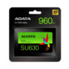 ADATA Ultimate SU630 480 GB 2.5" Serial ATA QLC 3D NAND ADATA Ultimate SU630 480 GB 2.5" Serial ATA QLC 3D NAND