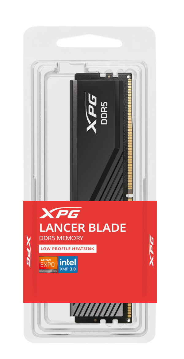 XPG LANCER BLADE memory module 16 GB 1 x 16 GB DDR5 288-pin DIMM ECC XPG LANCER BLADE memory module 32 GB 2 x 16 GB DDR5 288-pin DIMM