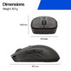 HP 405 QUIET BLACK WIRELESS MOUSE